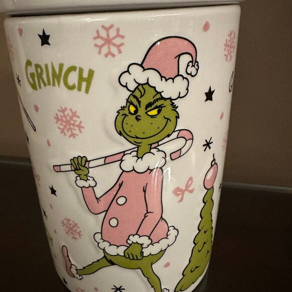 DR. SEUSS HOW THE GRINCH STOLE CHRISTMAS 2025 CARVED ROAST BEAST COOKIE JAR NEW - Picture 3 of 7